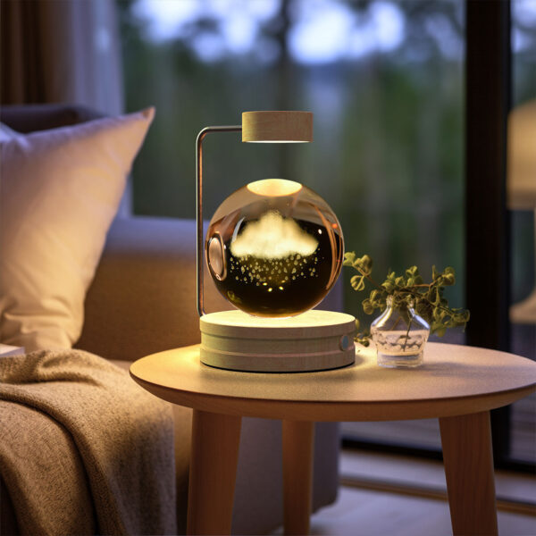 Crystal Ball Cosmic Dinosaur Birthday Gift Night Lamp |  USB Power - Image 9