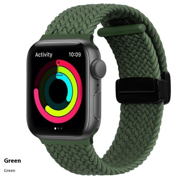 Knitted Nylon Watch Strap And Wristband For Sports - Image 8