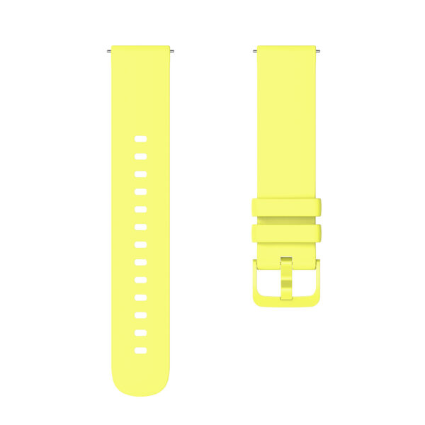 Flat Same Color Buckle Universal Silicone Strap - Image 6