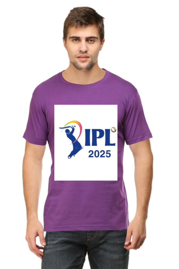 Unisex IPL-Logo 2025 Round Neck T-Shirt- [Available Only In India] - Image 4
