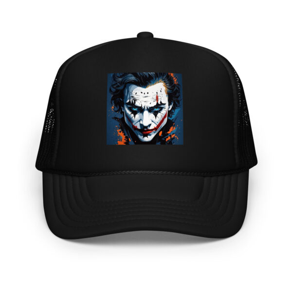 Unisex Joker Logo-Foam trucker hat